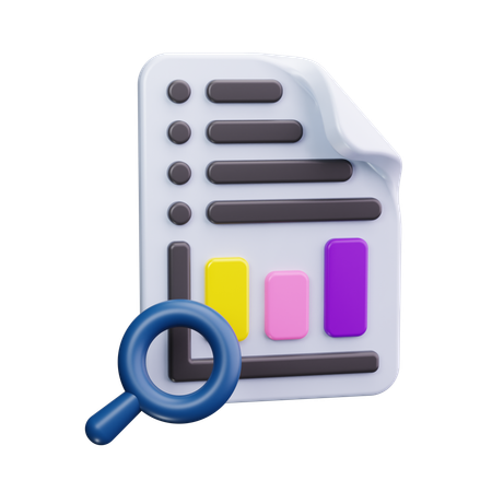 Business Report  3D Icon