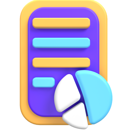 Business Report  3D Icon