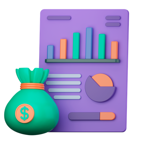 Business Report  3D Icon