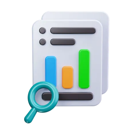 Business Research  3D Icon