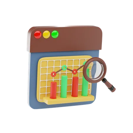 Business Research  3D Icon