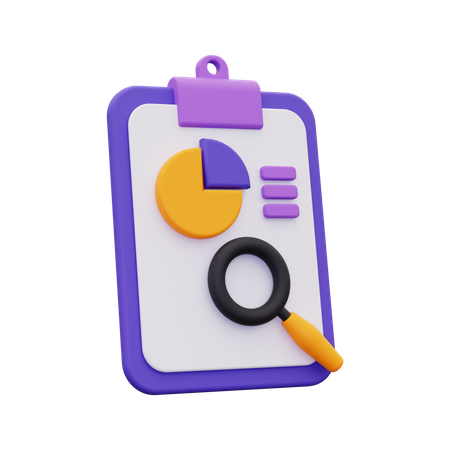 Business Research  3D Icon