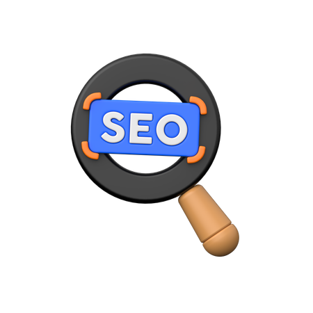 ビジネス SEO  3D Icon