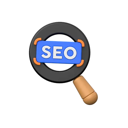 ビジネス SEO  3D Icon