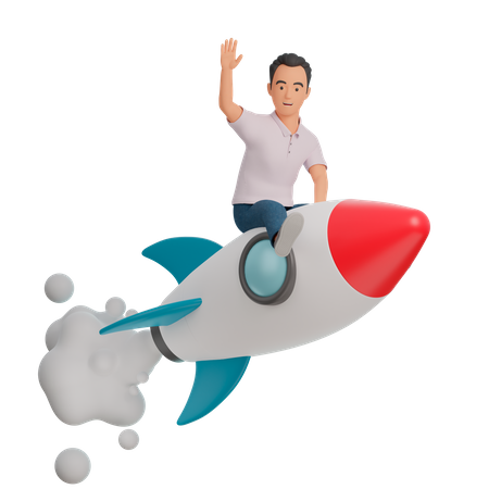 Business startup  3D Illustration