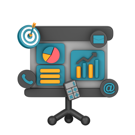 Business Strategy  3D Icon