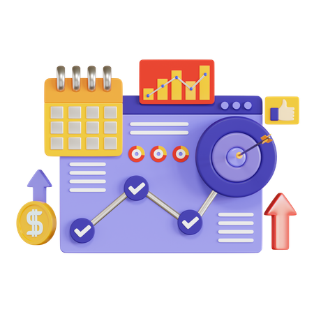 Business Strategy  3D Icon