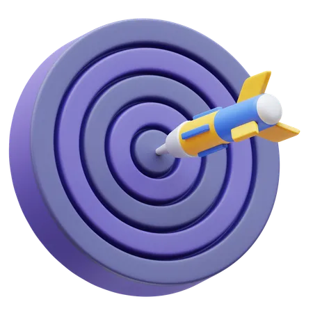 Business Target Goal  3D Icon