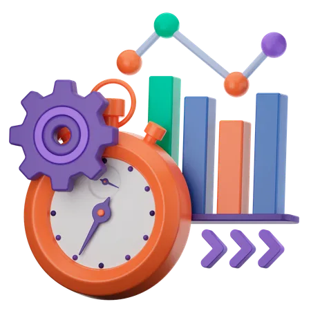 Business Time  3D Icon