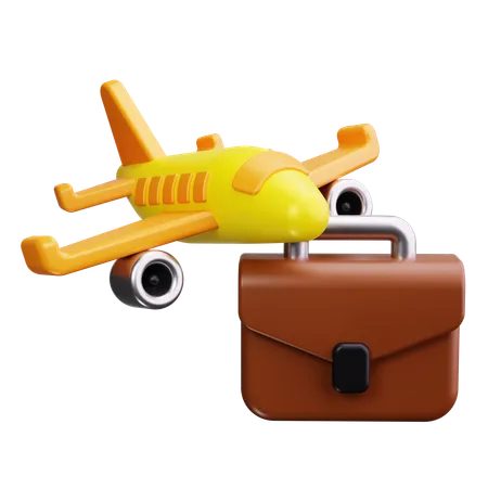 Business Trip  3D Icon