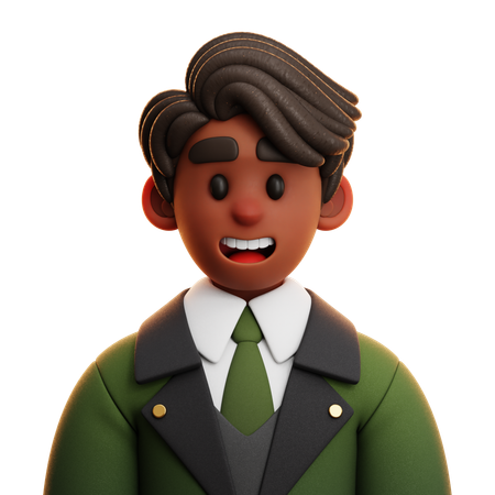 BUSINESSMAN  3D Icon