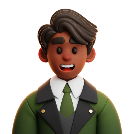 BUSINESSMAN  3D Icon