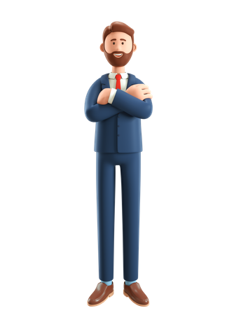 Businessman  3D Illustration