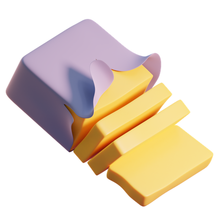 Butter  3D Icon