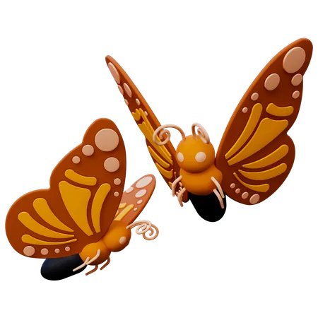 Butterfly  3D Icon