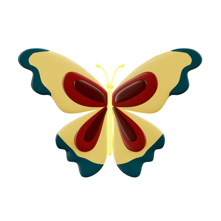 Butterfly  3D Icon