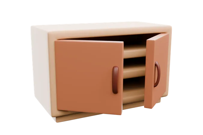 Cabinet  3D Icon