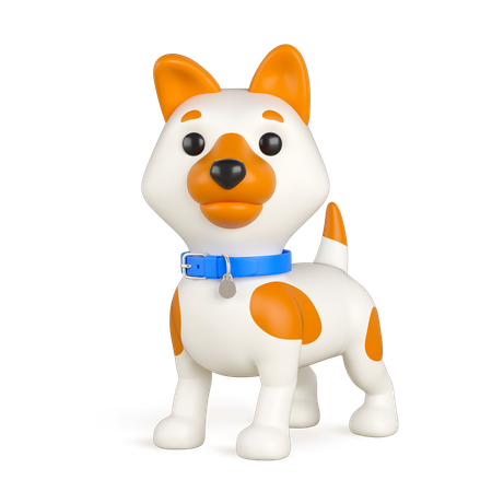 Cachorro  3D Icon