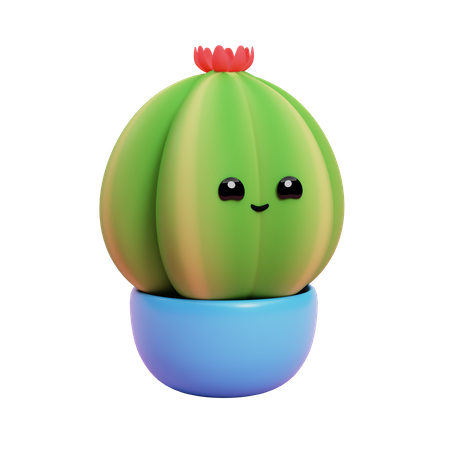 Cactus  3D Illustration