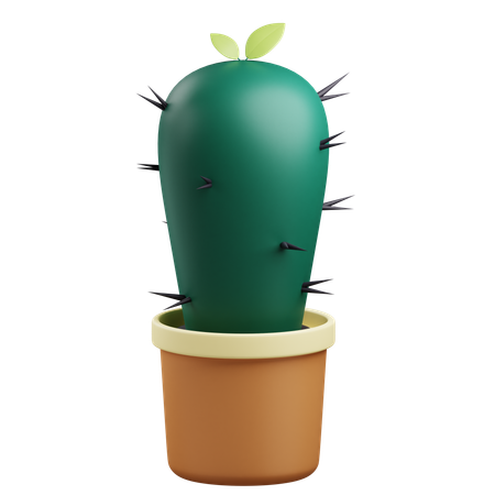 Cactus  3D Icon