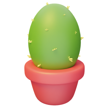 Cactus  3D Illustration