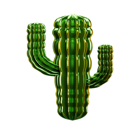 Cactus  3D Icon