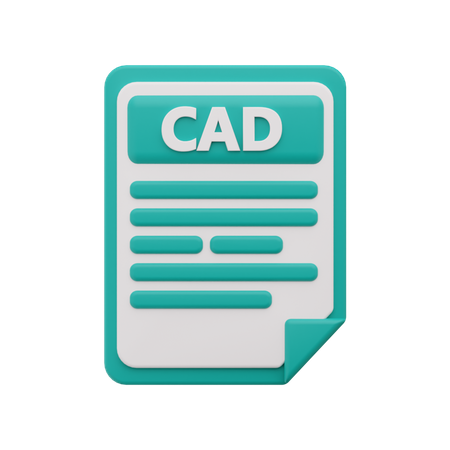 Cad file  3D Icon