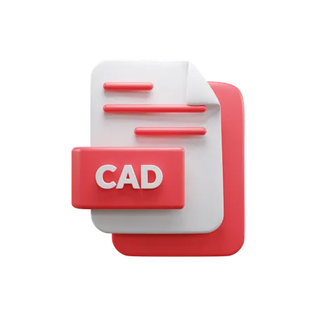 Cad File  3D Icon