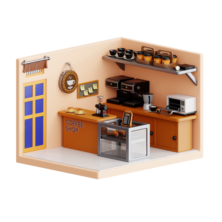 Cafeteria  3D Icon