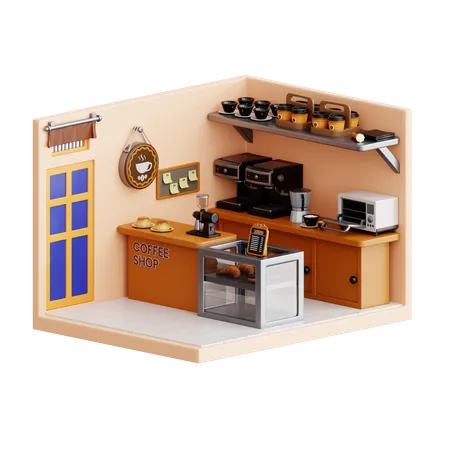 Cafeteria  3D Icon