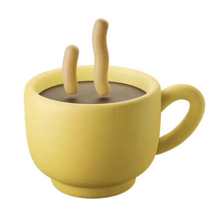 Café chaud  3D Icon