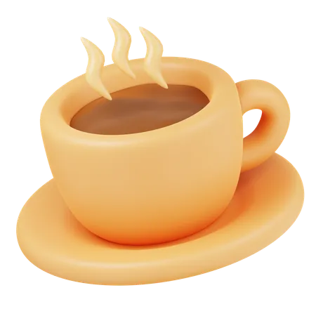 Café quente  3D Icon