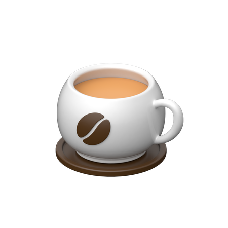 Café quente  3D Icon