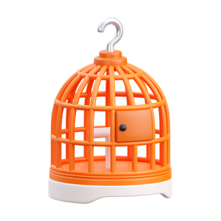 Cage à oiseaux  3D Icon