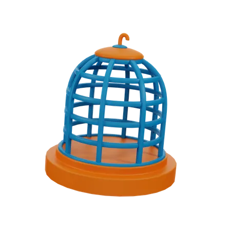 Cage à oiseaux  3D Icon