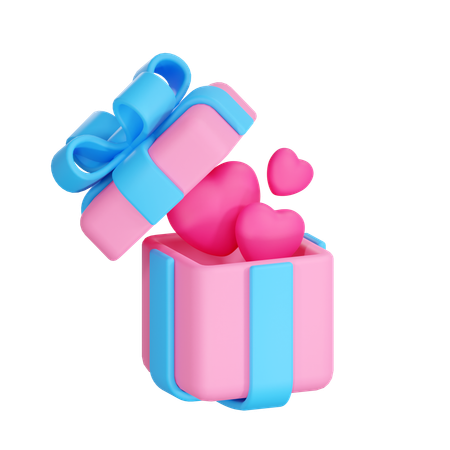 Caja de regalo  3D Icon