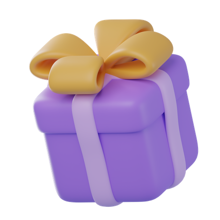 Caja de regalo  3D Icon