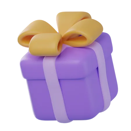 Caja de regalo  3D Icon