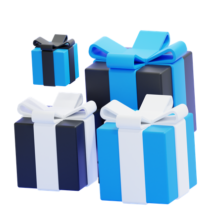 Caja de regalo  3D Icon