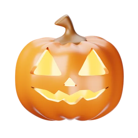 Calabaza de halloween  3D Icon