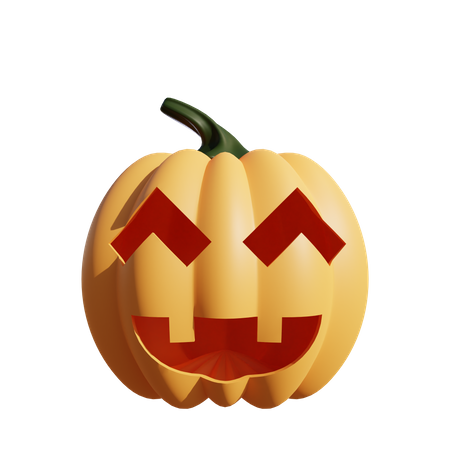 Calabaza feliz  3D Icon