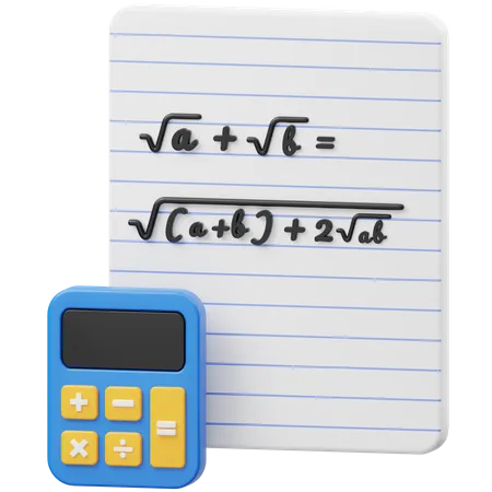 Calcul  3D Icon