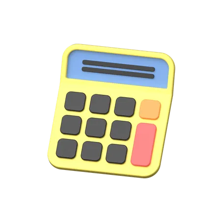 Calculadora  3D Icon