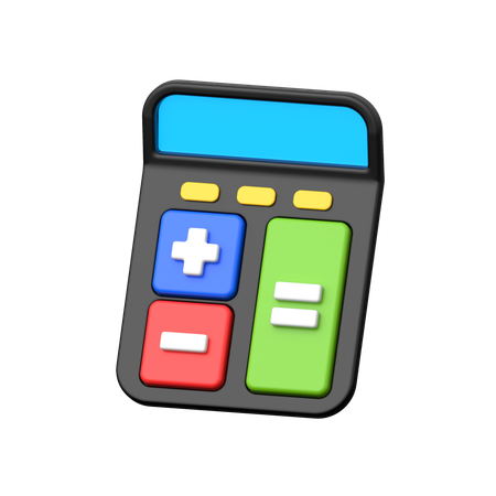 Calculadora  3D Icon