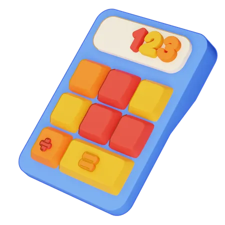 Calculadora  3D Icon