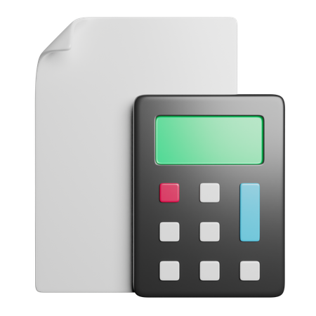 Calculadora  3D Icon