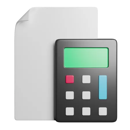 Calculadora  3D Icon