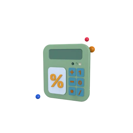 Calculadora  3D Icon