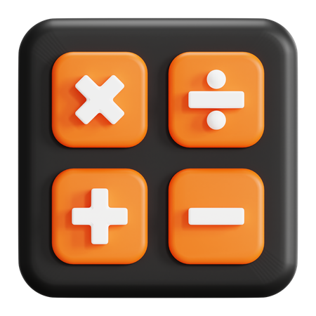 Calculator  3D Icon