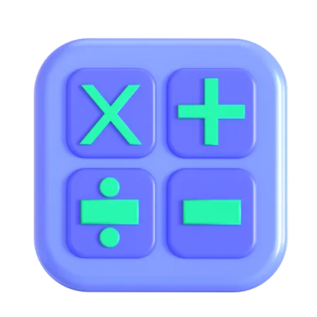 Calculator  3D Icon